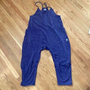 Free People Movement Hot Shot Onesie- washed purple